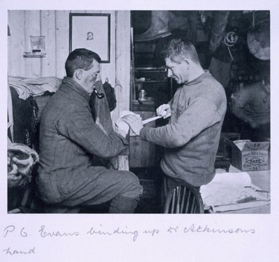 Evans binding up Dr Atkinson